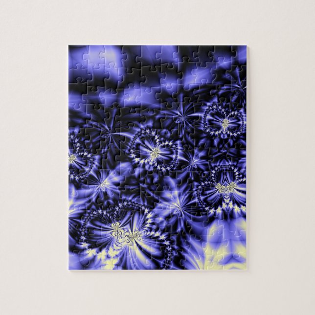 Puzzle Mariposas azules (Vertical)
