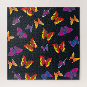 Puzzle Mariposas de varios colores