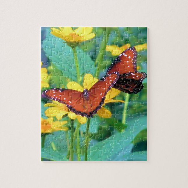 Puzzle Mariposas de verano - 8x10 - 110 piezas (Vertical)