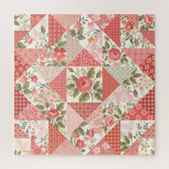 Puzzle Mariposas rosas sin problemas (Vertical)