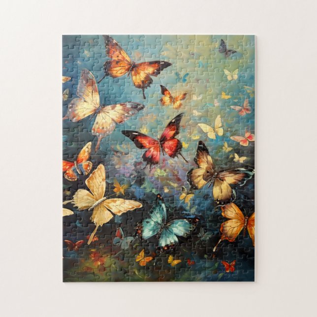 Puzzle Mariposas voladoras (Vertical)
