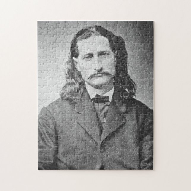 Puzzle Mariscal Wild Bill Hickok pistolero del viejo oest (Vertical)