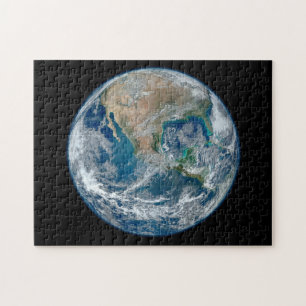 Puzzle Mármol Azul 2015 - Tierra, Espacio, Planetas