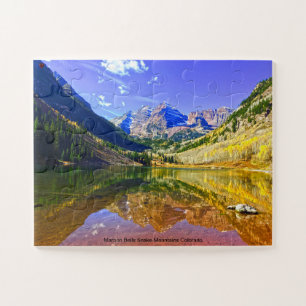 Puzzle Maroon Bells Montañas Snake Colorado