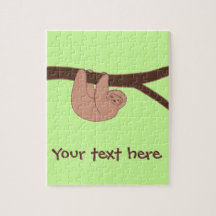 Marrón sonriente eslogan con nariz de corazón