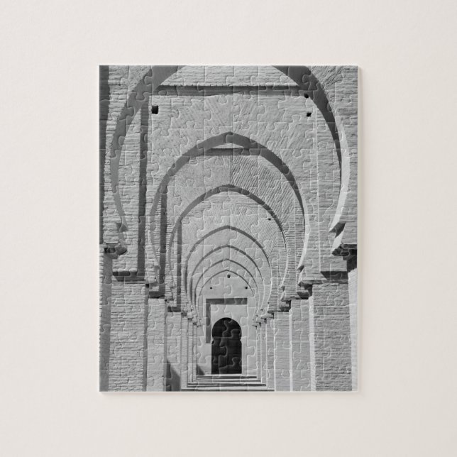 Puzzle MARRUECOS, Tizi, N, Test Pass Road, TIN MAL: (Vertical)