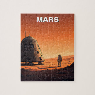Puzzle Mars Travel