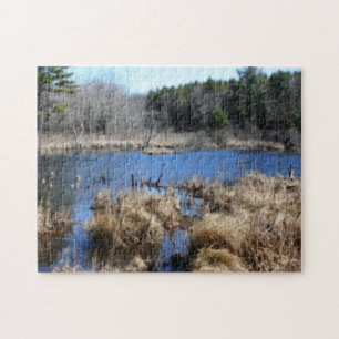 Puzzle Marsh En La Naturaleza Del Efecto Orton De Primave