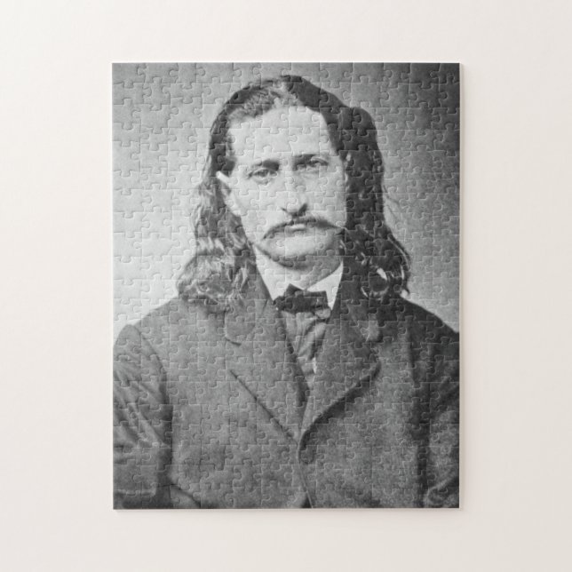 Puzzle Marshal Wild Bill Hickok Antiguo Cañero Occidental (Vertical)