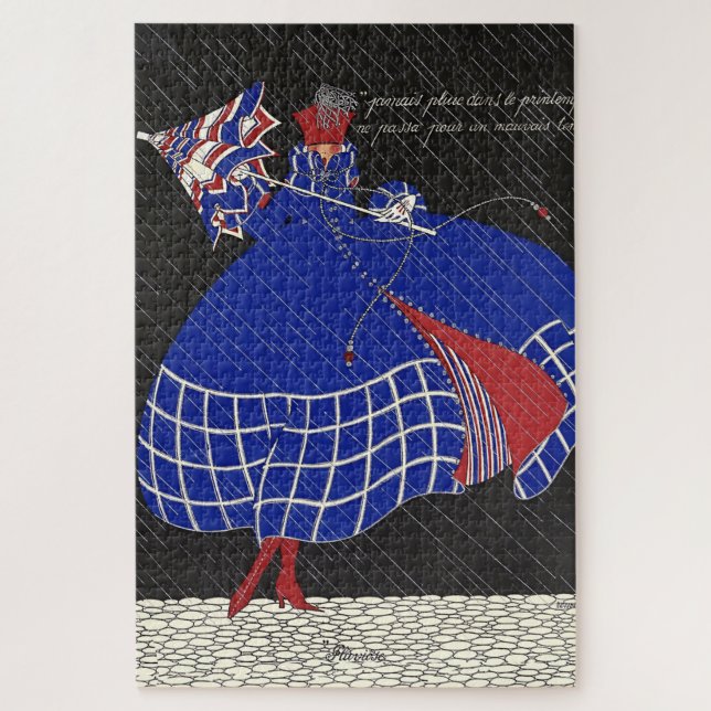 Puzzle Martha Romme Diseño de Moda “Pluvoise" (Vertical)