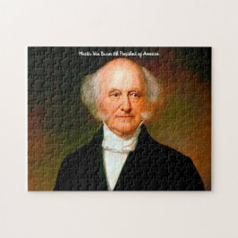 Puzzle Martin Van Buren 8º presidente de América.