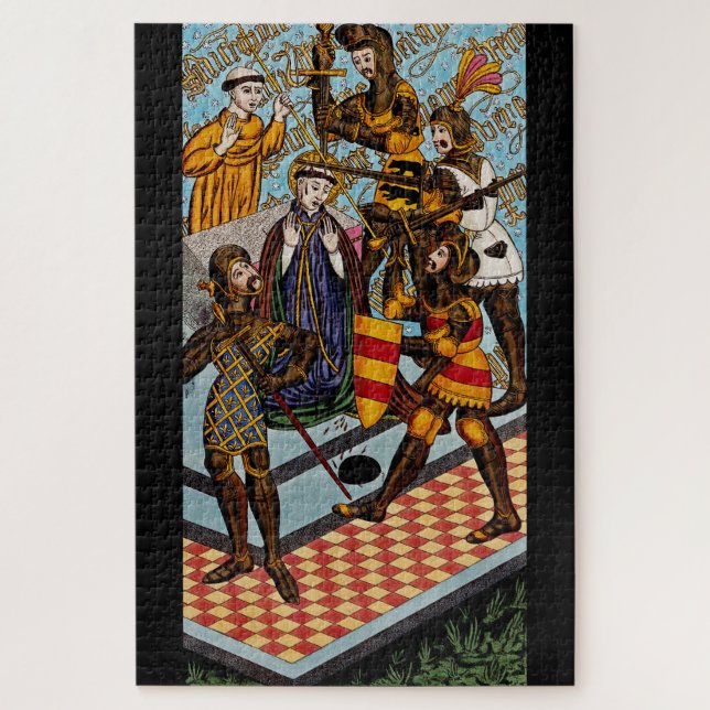 Puzzle Martinela de Santo Tomás de Canterbury (Vertical)