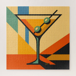 Puzzle Martini Bauhaus Amanecer Moderno de Medianos del S