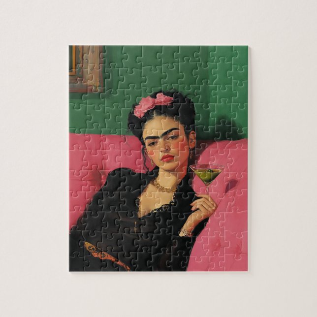 Puzzle Martini de Frida (Vertical)