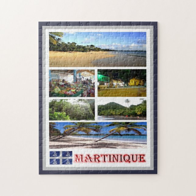 Puzzle Martinica - Mosaico - (Vertical)