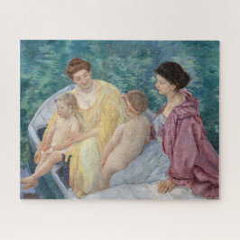 Puzzle Mary Cassatt - Dos madres y niños en un bote