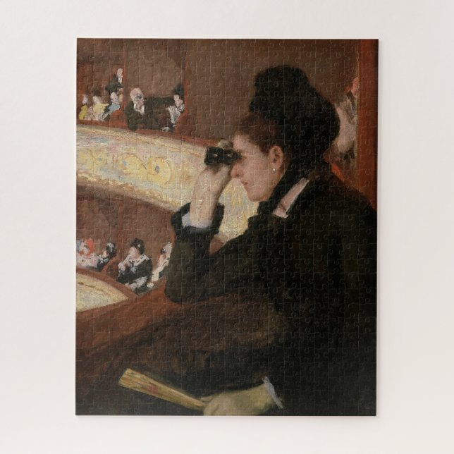 Puzzle Mary Cassatt - En el palco (Vertical)