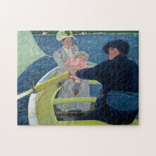 Puzzle Mary Cassatt - La fiesta en el bote
