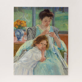 Puzzle Mary Cassatt - Madre joven masticando