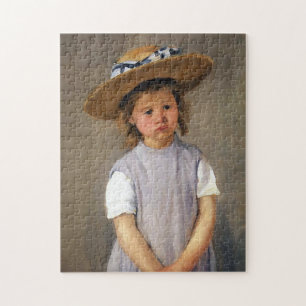 Puzzle Mary Cassatt "niño en un gorra de paja "