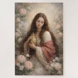 Puzzle Mary Magdalene Classical Peaceful Timeless Pastel