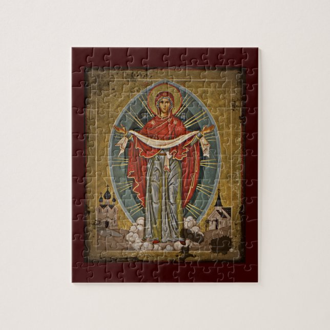 Puzzle Mary Protector Theotokos (Vertical)