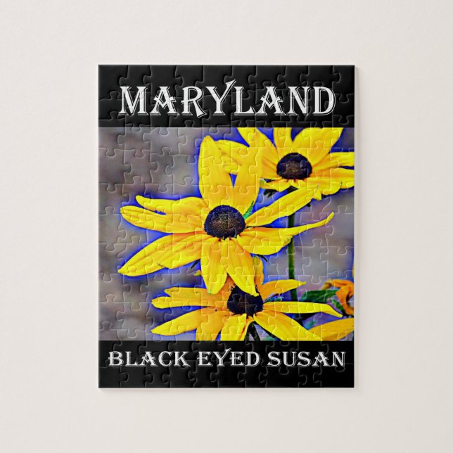 Puzzle Maryland Black Eyed Susan (Vertical)