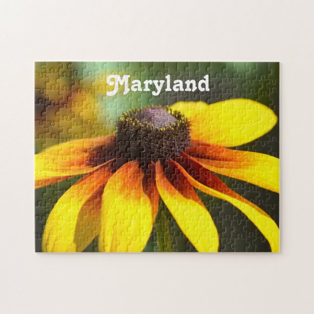 Puzzle Maryland Susan observada negro (Horizontal)