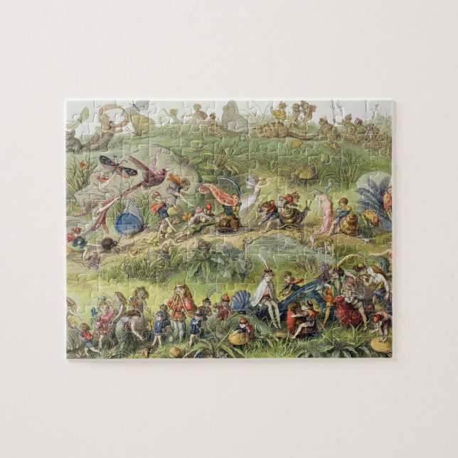 Puzzle Marzo triunfal del Duende-Rey, ilustracion de (Horizontal)