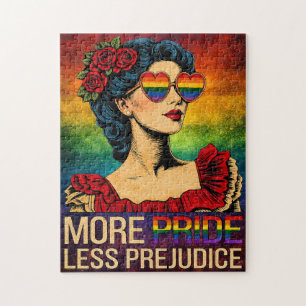 Puzzle Más Orgullo Menos Prejuicio Mes del Orgullo LGBTQ