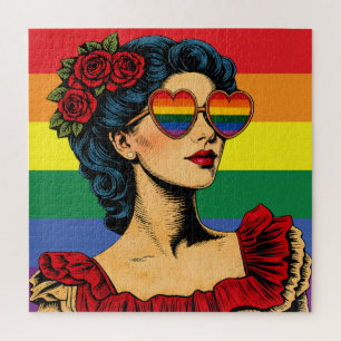 Puzzle Más Orgullo Menos Prejuicio Mes del Orgullo LGBTQ