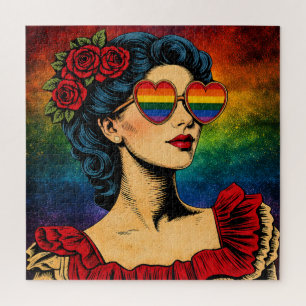 Puzzle Más Orgullo Menos Prejuicio Mes del Orgullo LGBTQ