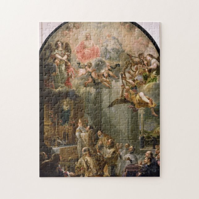 Puzzle Masa por la Orden de los Trinitarios, 1666 (Vertical)