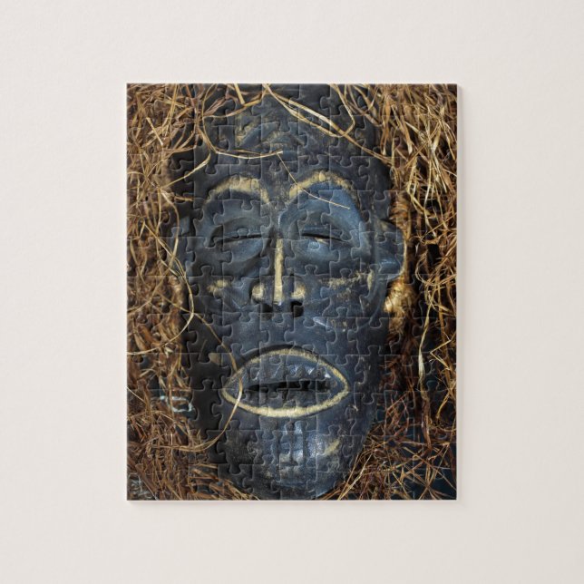 Puzzle Máscara africana (Vertical)