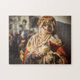 Puzzle Máscara de carnaval de Medio Oriente en Venecia