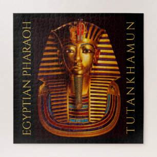 Puzzle Máscara de oro del antiguo rey egipcio Tutankhamu