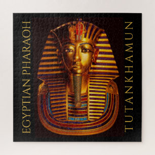 Puzzle Máscara de Oro del Rey Egipcio Tutankhamun
