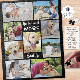 Puzzle Mascota Collage de fotos de perro me tendiste en W