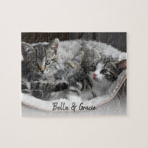 Puzzle Mascota de gatos lindo foto Mascotas Personalizado