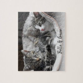 Puzzle Mascota de gatos lindo foto Mascotas Personalizado