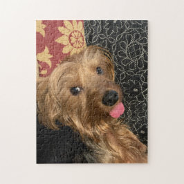 Puzzle Mascota de vacaciones de la familia fotográfica pe