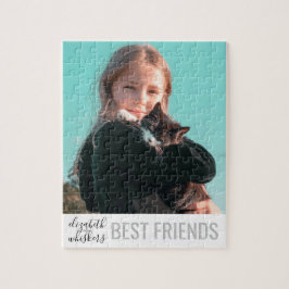 Puzzle Mascota perfecto mejor amigo foto gato personaliza