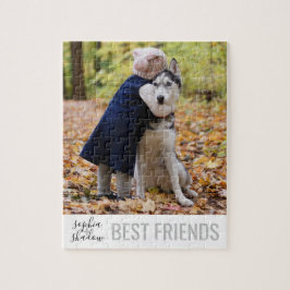 Puzzle Mascota perfecto Mejor amigos Nombres personalizad
