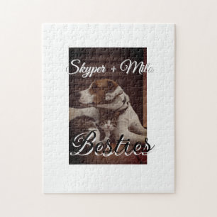 Puzzle Mascotas amigos bestias agregar nombre mascota fot