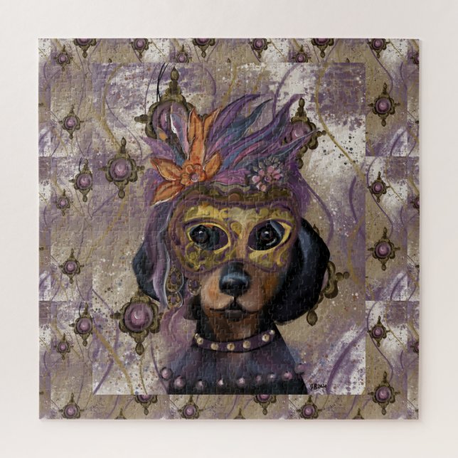PUZZLE MASQUERADE DOXIE ART (Vertical)