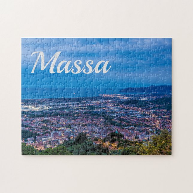 Puzzle Massa Italia Massa-Carrara Toskana Panorama (Horizontal)