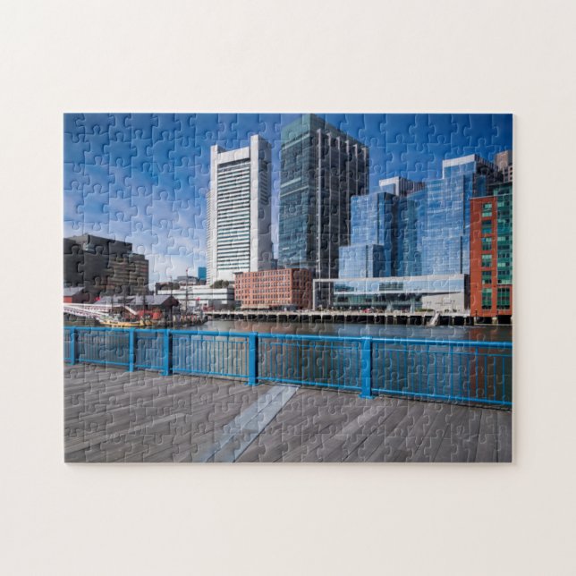 Puzzle Massachusetts, Boston, Banco de la Reserva Federal (Horizontal)