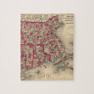 Puzzle Massachusetts, Connecticut y Rhode Island