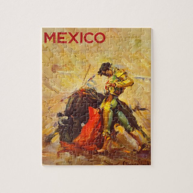 Puzzle Matador de vinos México - Turismo de viajes mexica (Vertical)