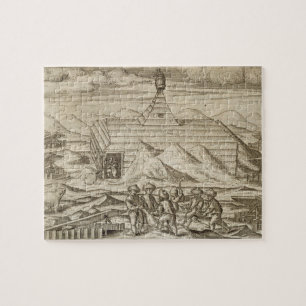 Puzzle Matanza del equipo y osos el pelar, fuera del cabi